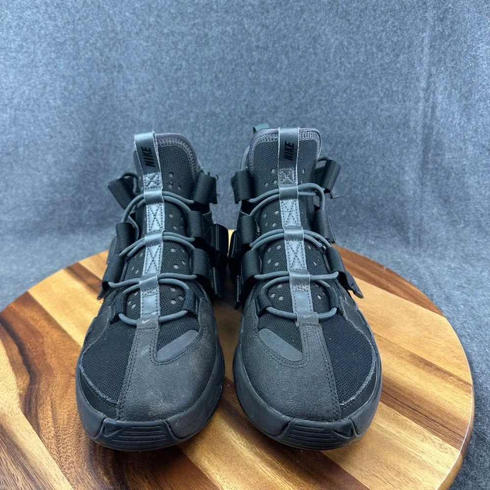 Nike Air Edge 270 Triple Black Mens High‎ Top Sneakers AQ8764-003 Size 12